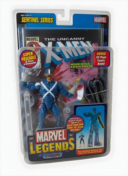CYCLOPS MARVEL LEGENDS SENTINEL SERIES TOY BIZ Ed 2005 COMIC BOOK