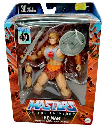 HE-MAN MASTERS OF THE UNIVERSE ORIGINS MATTEL Ed 2022 40 ANIVERSARIO