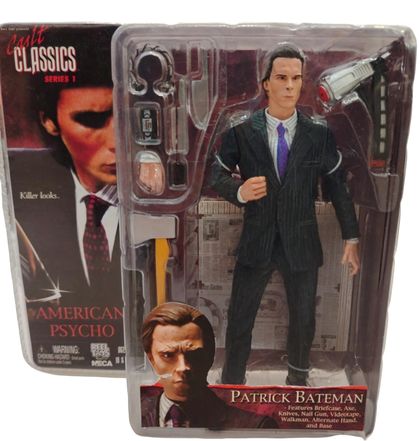PATRICK BATEMAN AMERICAN PSYCHO CULT CLASSICS SERIES 1 NECA Ed 2005