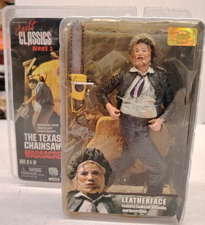 LEATHERFACE THE TEXAS CHAINSAW MASSACRE CULT CLASSICS SERIES 2 NECA Ed 2005