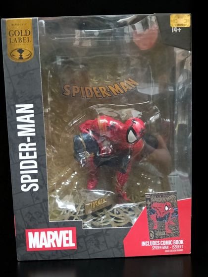 SPIDER-MAN MARVEL COMICS LINE ART GOLD LABEL MCFARLANE TOYS Ed 2025