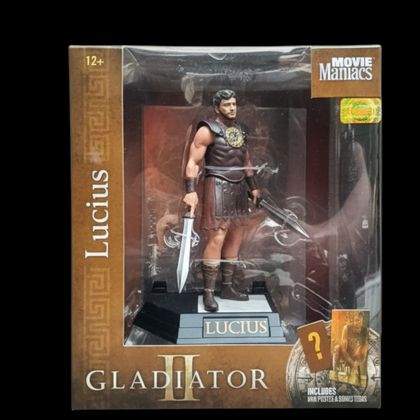 LUCIUS GLADIATOR 2 MOVIE MANIACS MCFARLANE TOYS Ed 2025