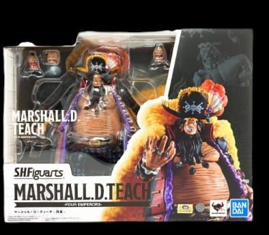 MARSHALL D. TEACH FOUR EMPERORS ONE PIECE S.H. FIGUARTS BANDAI Ed 2025