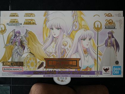 GODDESS ATHENA Y SAORI KIDO SAINT SEIYA SAINT CLOTH MYTH EX BANDAI Ed 2023