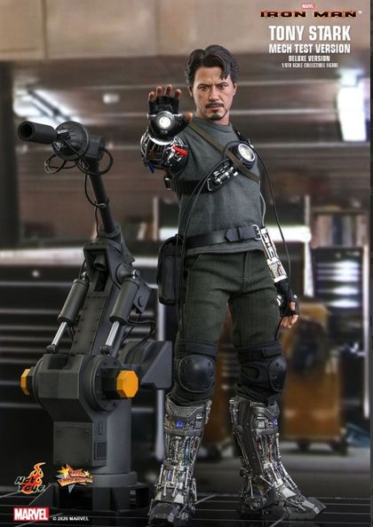 TONY STARK MARVEL MOVIE MASTERPIECE SERIES HOT TOYS Ed 2022