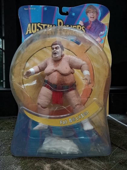FAT BASTARD AUSTIN POWERS: THE SPY WHO SHAGGED ME SERIES 2 ACTION FIGURES MEZCO TOYS Ed 2002