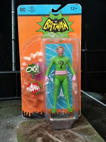 THE RIDDLER (FRANK GORSHIN) BATMAN CLASSIC TV SERIES� DC RETRO MCFARLANE TOYS Ed 2021
