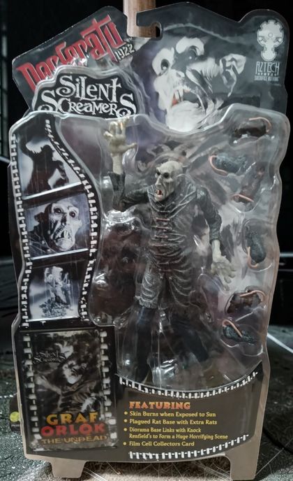 GRAF ORLOK THE UNDEAD NOSFERATU (1922) SILENT SCREAMERS (SERIE 1) AZTECH TOYZ Ed 2000