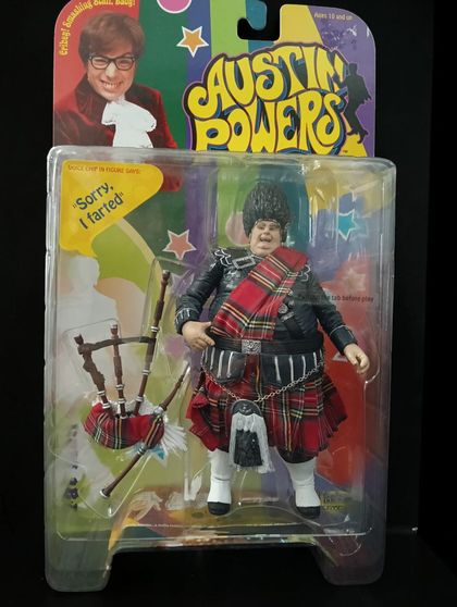 FAT BASTARD (CON GAITA) AUSTIN POWERS: THE SPY WHO SHAGGED ME SERIES 1 MCFARLANE TOYS Ed 1999