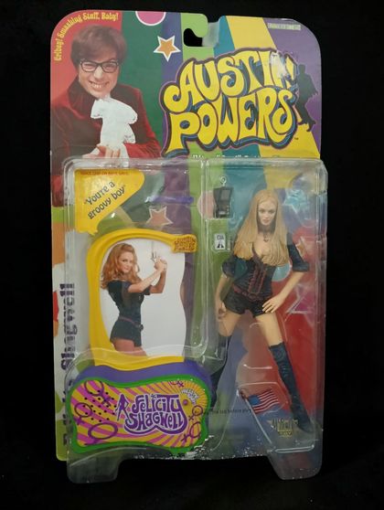 FELICITY SHAGWELL AUSTIN POWERS: THE SPY WHO SHAGGED ME SERIES 1 MCFARLANE TOYS Ed 1999