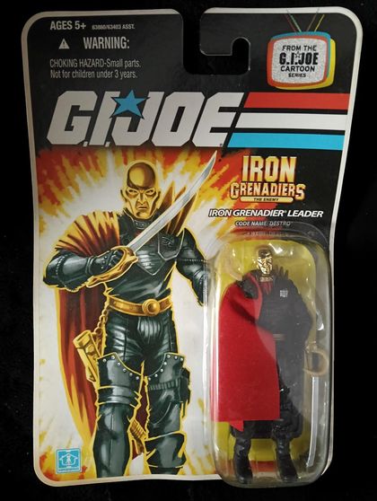 DESTRO (IRON GRENADIER LEADER) G.I. JOE 25th ANNIVERSARY HASBRO Ed 2008