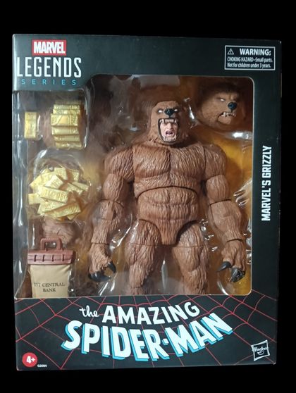 MARVELS GRIZZLY MARVEL COMICS MARVEL LEGENDS SERIES (THE AMAZING SPIDER-MAN) HASBRO Ed 2026