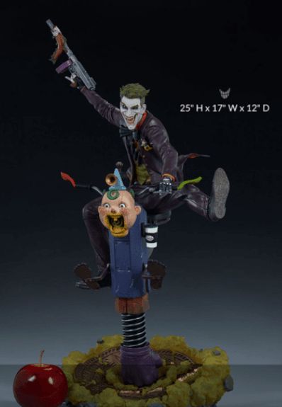 THE JOKER DC COMICS PREMIUM FORMAT FIGURE SIDESHOW COLLECTIBLES Ed 2014
