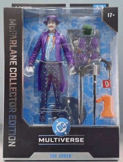 THE JOKER (INSPIRADO EN LA INTERPRETACIÓN DE JACK NICHOLSON) DC MULTIVERSE COLLECTOR EDITION MCFARLANE TOYS Ed 2026 (VERSIÓN BATMAN / 1989)
